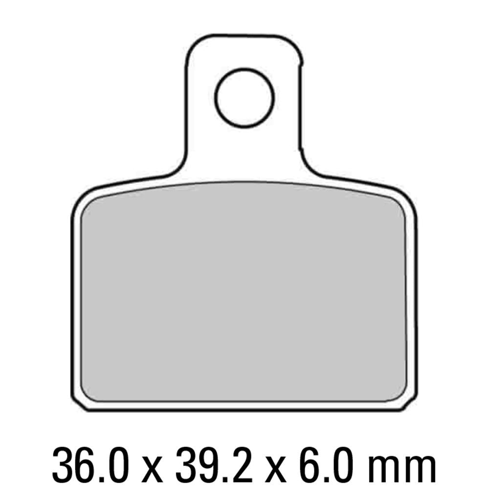 FERODO Disc Pad Set - FDB2127 SG Sinter Grip Sintered Compound - Off-Road