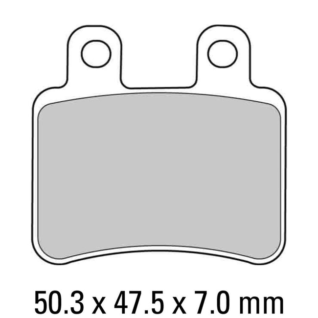 FERODO Disc Pad Set - FDB2128 AG Argento Non Sintered Compound Hover Image