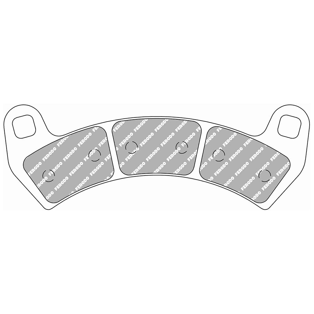 FERODO Disc Pad Set - FDB2298 SG Sinter Grip Sintered Compound - Off-Road