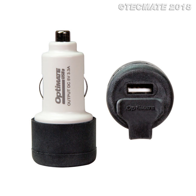 Optimate Auto Plug with 2 USB ports Main Image