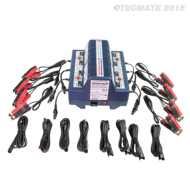 TecMate OptiMate PRO8 6/12V - Battery Charger (includes TA-13) Main Image