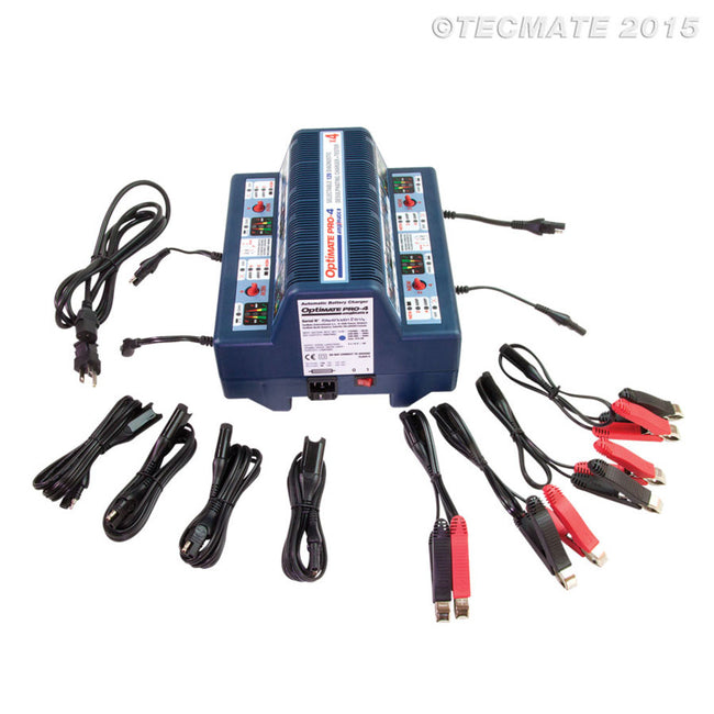 TecMate OptiMate PRO4 - Battery Charger (includes TA-13) Main Image