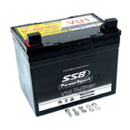 12V SSB V-Spec High Perform. AGM Battery 260CCA 24AH (2) (U1) (Replaces 4-SSU1)