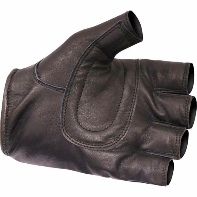 Dririder Fingerless Leather Gloves Main Image
