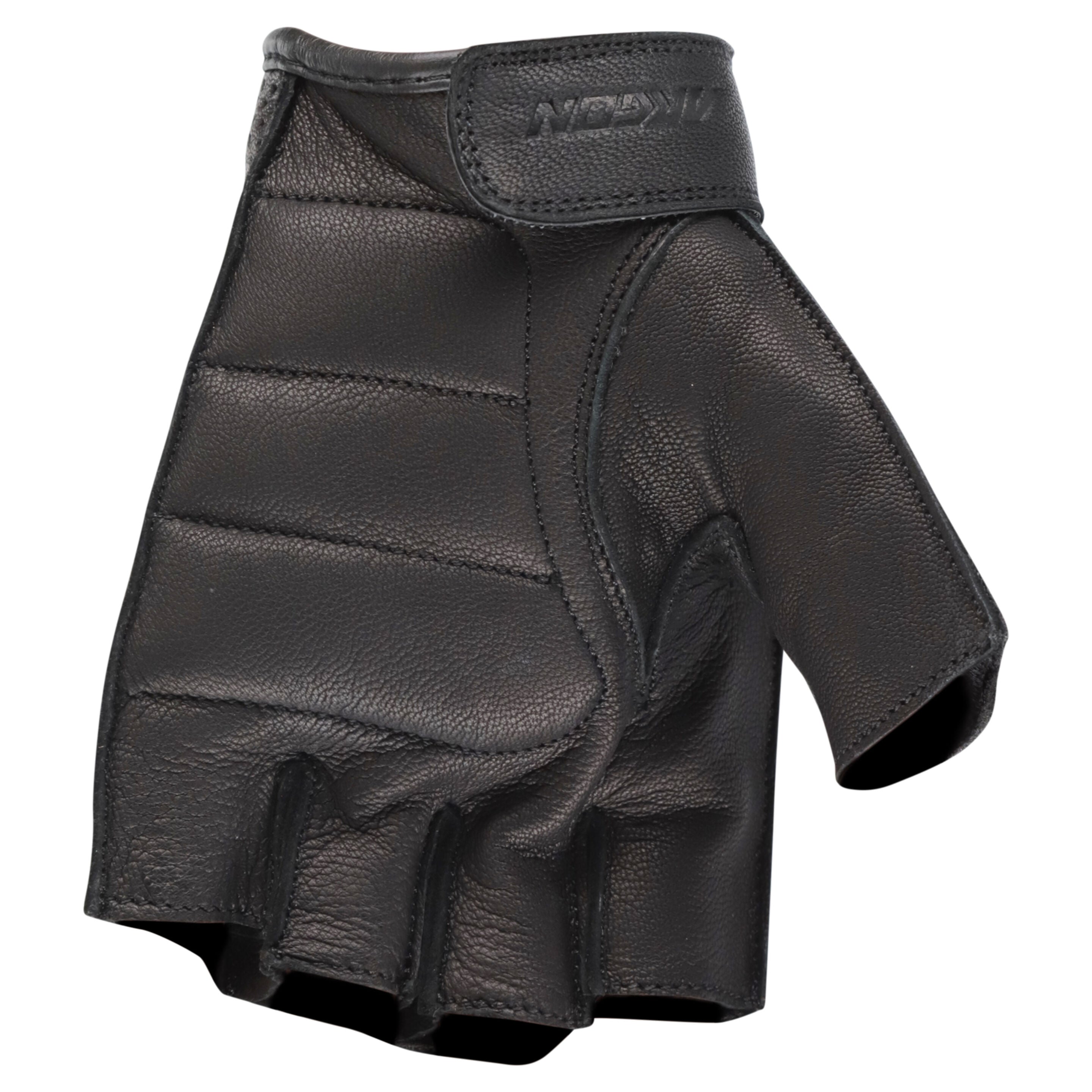 Argon Riot Fingerless Leather Gloves