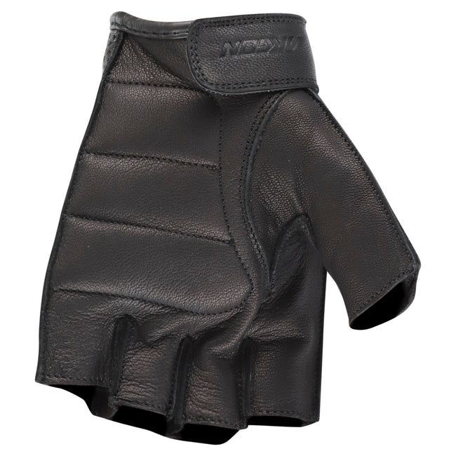 Argon Riot Fingerless Leather Gloves Main Image