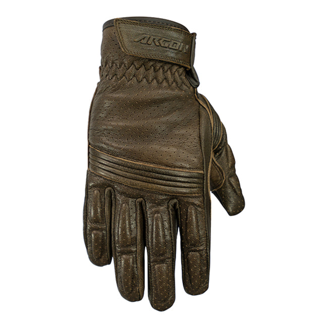 Argon Clash Leather Gloves Hover Image