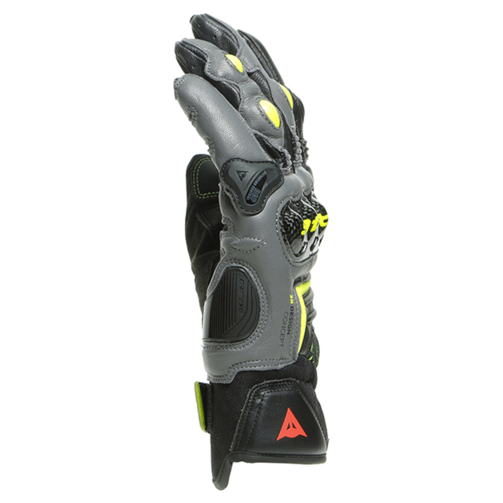 Dainese VR46 Sector Leather Gloves - Short Cuff
