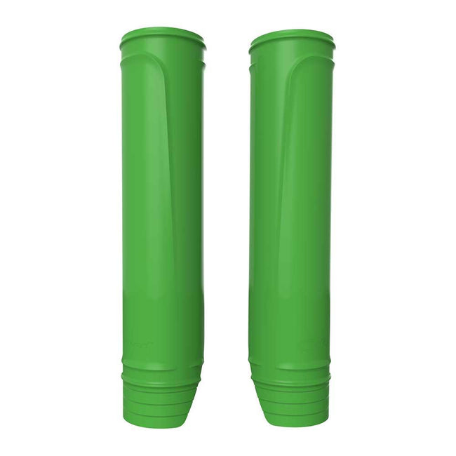 POLISPORT UPPER FORK PROTECTORS UNIVERSAL - KAWASAKI GREEN Hover Image