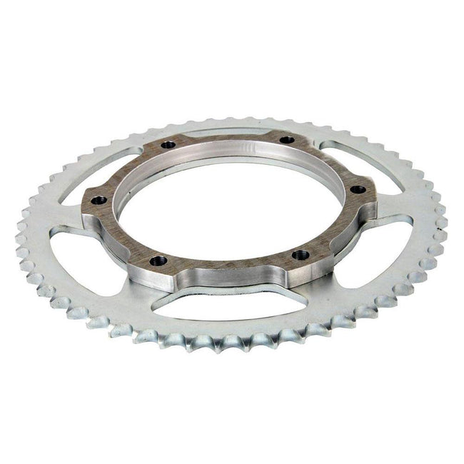 REAR SPROCKET - STEEL 51T 428P C/W SPACER Hover Image
