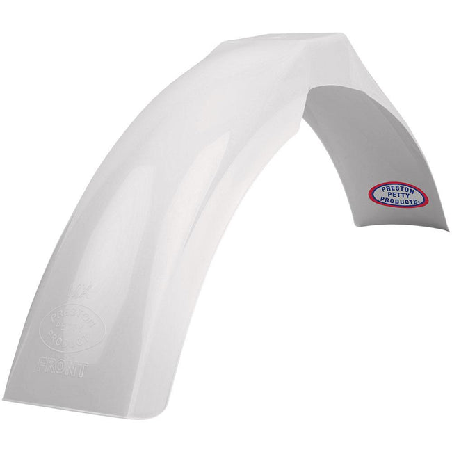 POLISPORT PRESTON PETTY MX FRONT FENDER - WHITE Hover Image