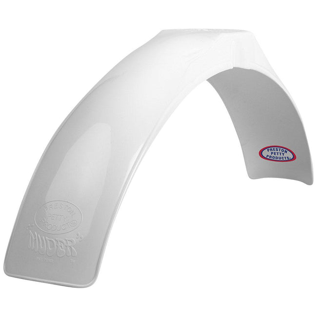 POLISPORT PRESTON PETTY 'IB MUDER' FRONT FENDER - WHITE Hover Image