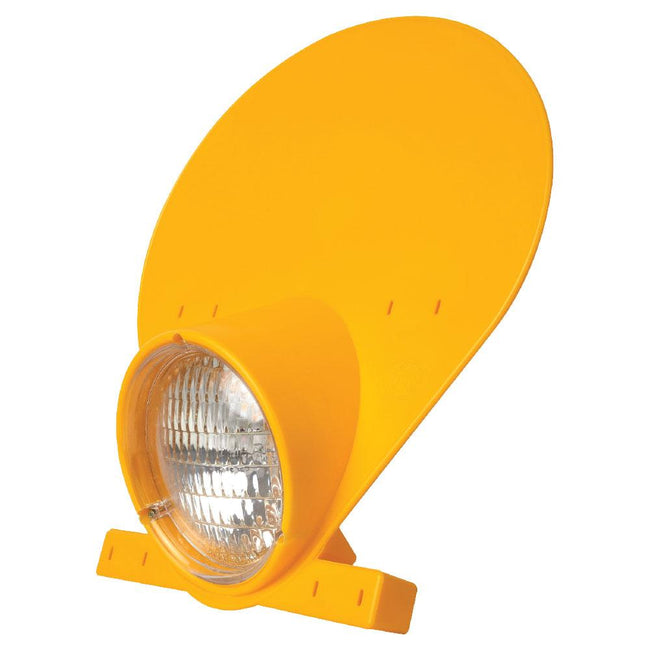 POLISPORT PRESTON PETTY HEADLIGHT NUMBER PLATE - HALOGEN - DARK YELLOW Hover Image