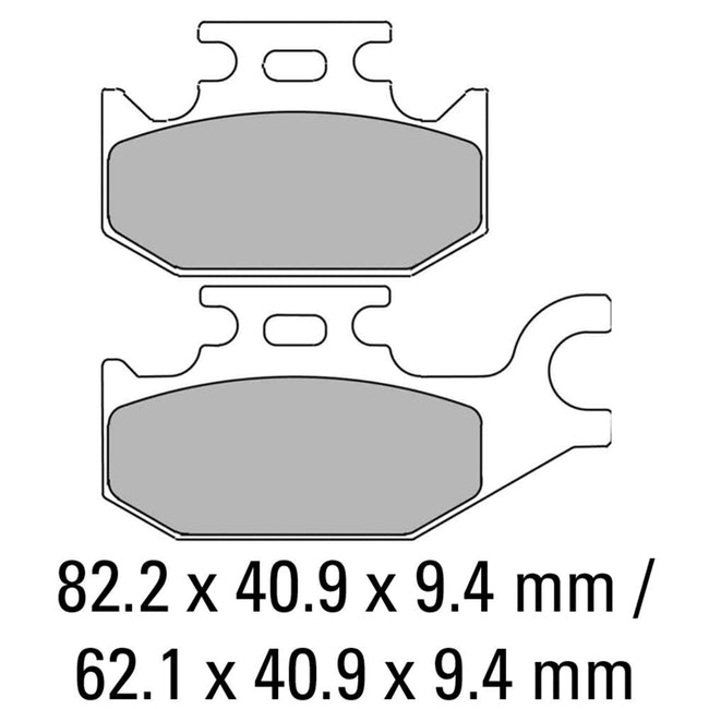 FERODO Disc Pad Set - FDB2148 SG Sinter Grip Sintered Compound - Off-Road Hover Image