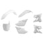 POLISPORT PLASTICS MX KIT YAMAHA YZ125/250 15-20 - WHITE