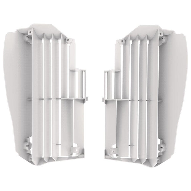POLISPORT RADIATOR LOUVERS YAMAHA YZ250F 19-23/YZ450F 18-23 - WHITE Hover Image