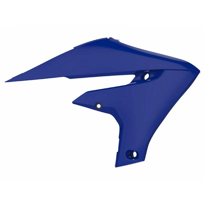 POLISPORT RADIATOR SHROUDS YAMAHA YZ250F 19-22/YZ450F 18-22 - BLUE Hover Image