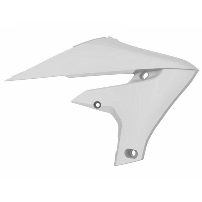 POLISPORT RADIATOR SHROUDS YAMAHA YZ250F 19-22/YZ450F 18-22 - WHITE Hover Image