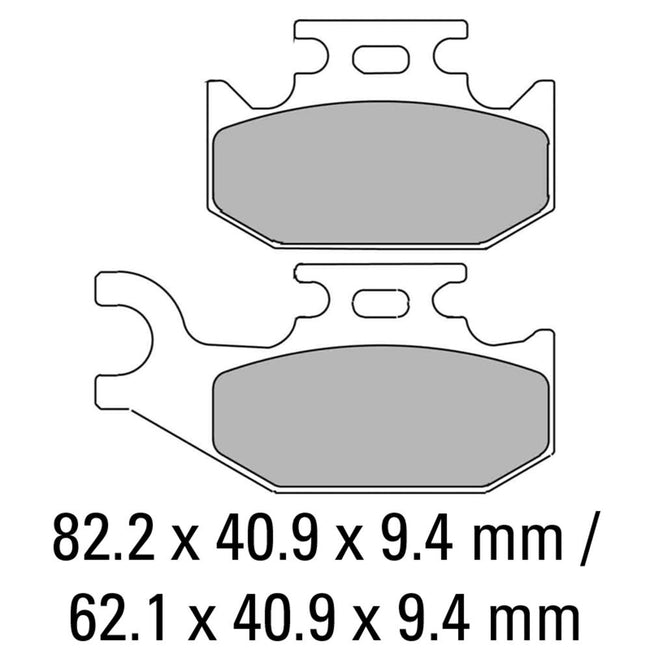 FERODO Disc Pad Set - FDB2149 SG Sinter Grip Sintered Compound - Off-Road Hover Image