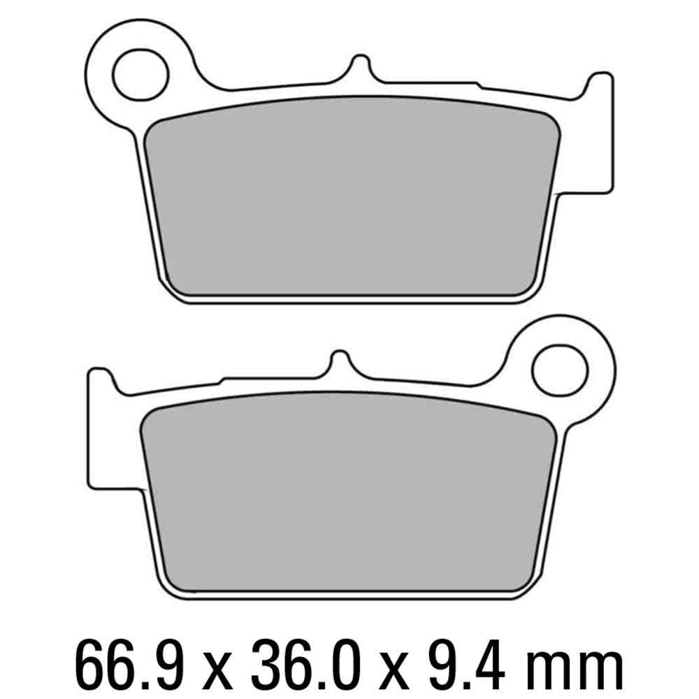 FERODO Disc Pad Set - FDB2162 SG Sinter Grip Sintered Compound - Off-Road