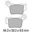 FERODO Disc Pad Set - FDB2165 SG Sinter Grip Sintered Compound - Off-Road