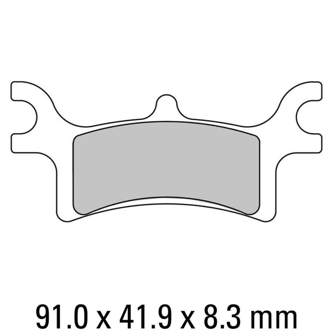 FERODO Disc Pad Set - FDB2176 SG Sinter Grip Sintered Compound - Off-Road Hover Image