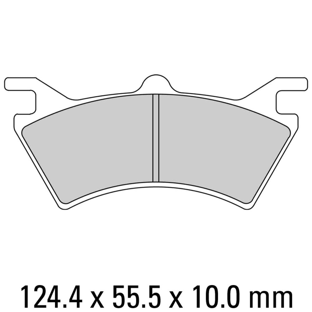 FERODO Disc Pad Set - FDB2177 SG Sinter Grip Sintered Compound - Off-Road