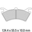 FERODO Disc Pad Set - FDB2177 SG Sinter Grip Sintered Compound - Off-Road