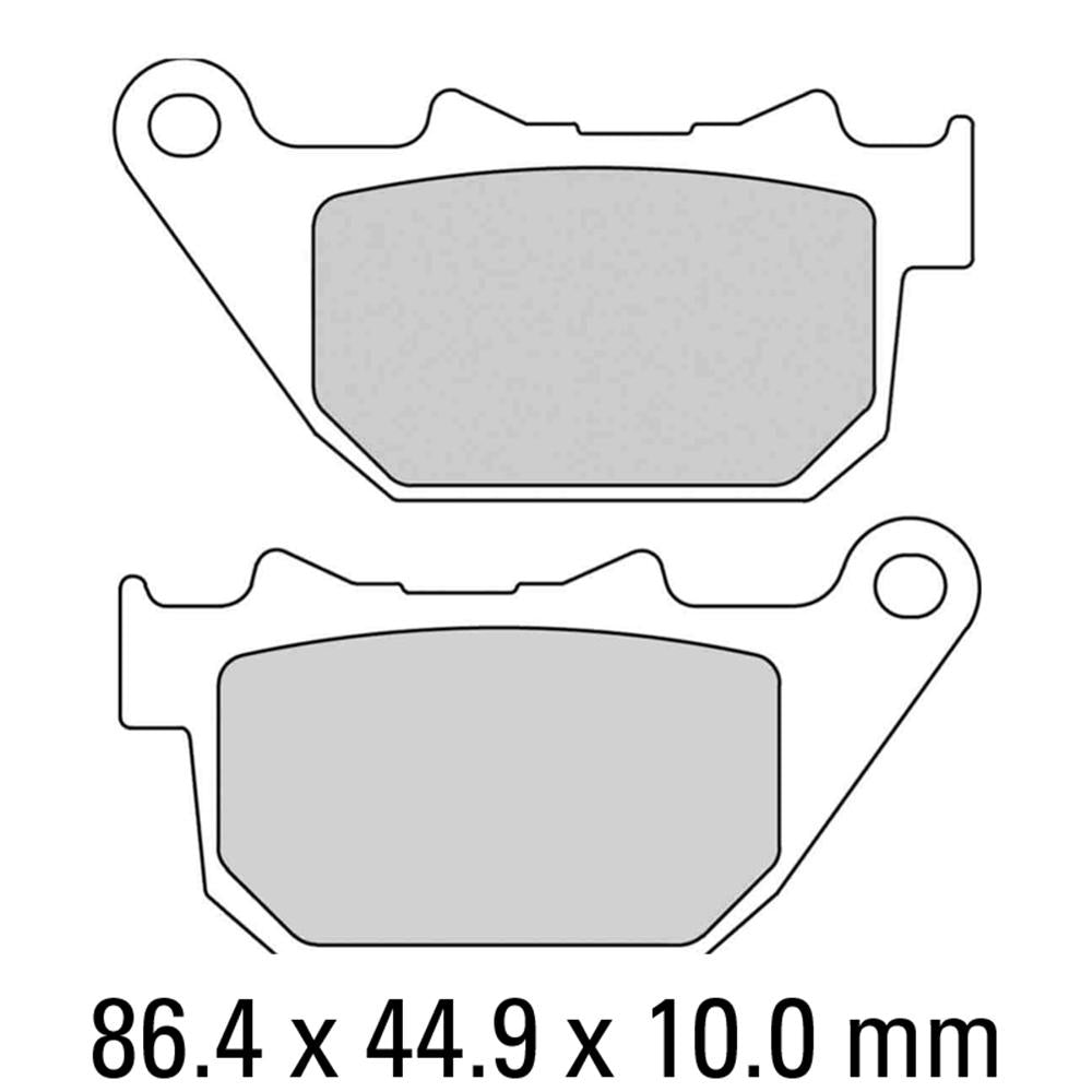 FERODO Disc Pad Set - FDB2180 ST Sinter Grip Sintered Compound - Road