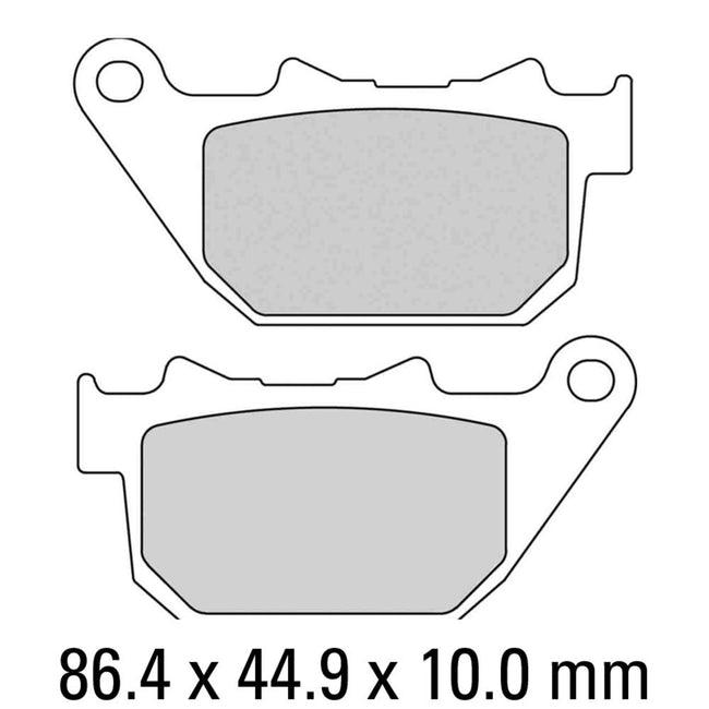 FERODO Disc Pad Set - FDB2180 ST Sinter Grip Sintered Compound - Road Hover Image