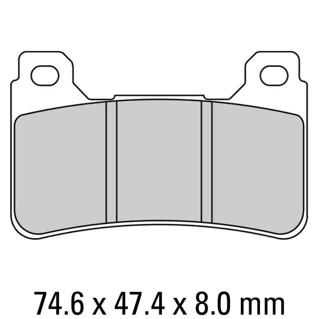 FERODO Disc Pad Set - FDB2181 ST Sinter Grip Sintered Compound - Road Hover Image