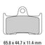 FERODO Disc Pad Set - FDB2193 SG Sinter Grip Sintered Compound - Off-Road