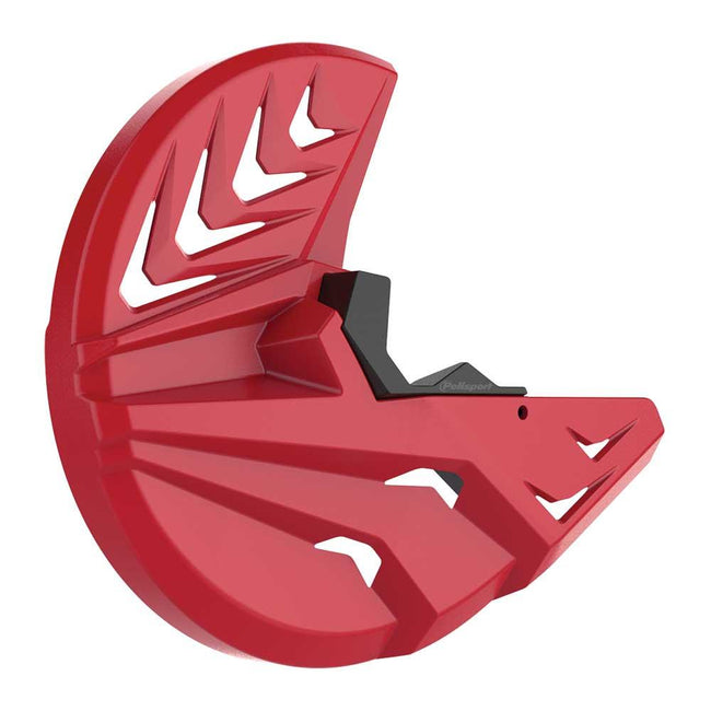POLISPORT DISC & BOTTOM FORK PROTECTOR HONDA CRF250R/CRF450R 15-22 - RED Hover Image
