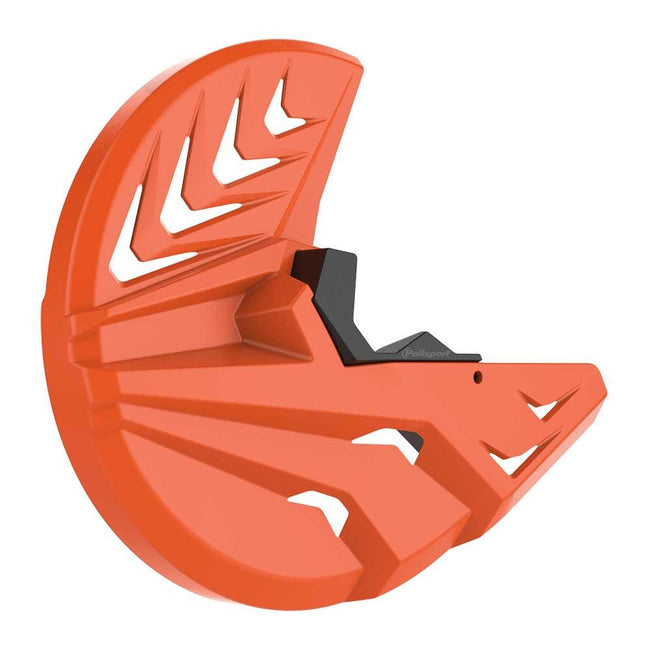 POLISPORT DISC & BOTTOM FORK PROTECTOR KTM/HUSQVARNA - 2016 KTM ORANGE Hover Image
