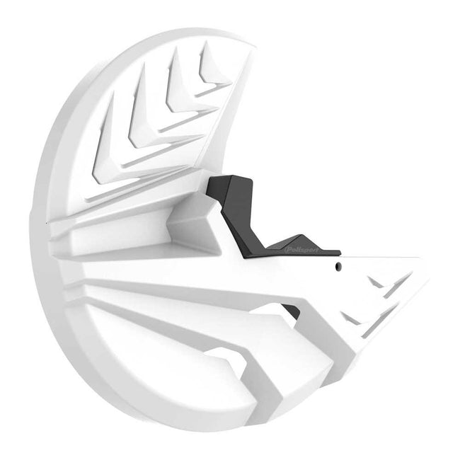 POLISPORT DISC & BOTTOM FORK PROTECTOR KTM/HUSQVARNA - WHITE Hover Image