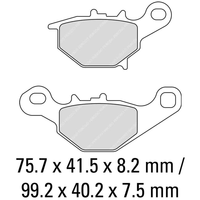 FERODO Disc Pad Set - FDB2197 SG Sinter Grip Sintered Compound - Off-Road Hover Image
