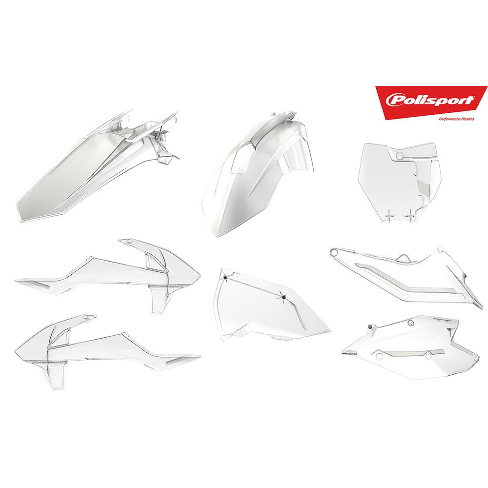 POLISPORT MX KIT KTM SX/SX-F 16-18 - CLEAR
