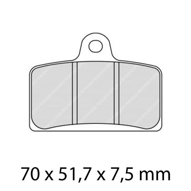 FERODO Disc Pad Set - FDB2201 ST Hover Image