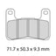 FERODO Race Brake Disc Pad Set - FDB2204 ZRAC