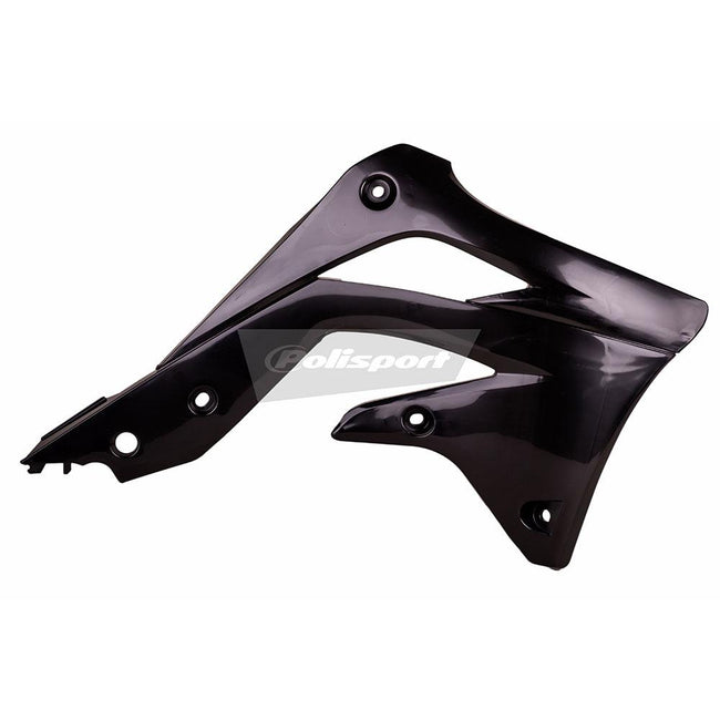POLISPORT RADIATOR SHROUDS KAWASAKI KX450F 12-15 - BLACK Hover Image