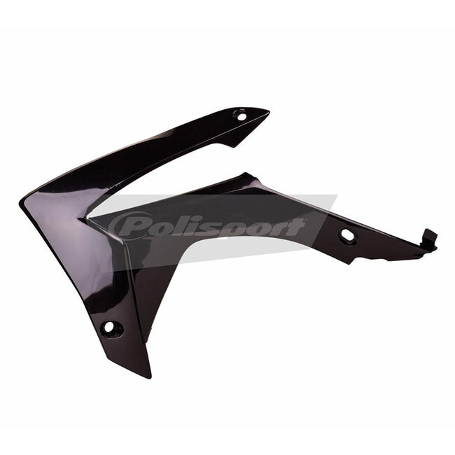 POLISPORT RADIATOR SHROUDS HONDA CRF250R 14-17/CRF450R 13-16 - BLACK Hover Image