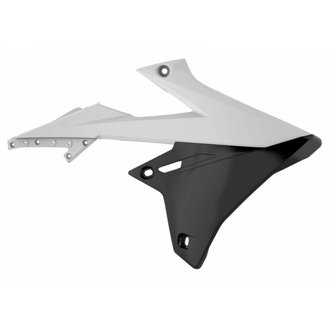 POLISPORT RADIATOR SHROUDS SUZUKI RM-Z450 18-23 - WHITE Hover Image