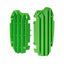 POLISPORT RADIATOR LOUVERS KAWASAKI KX250F 13-16 - GREEN