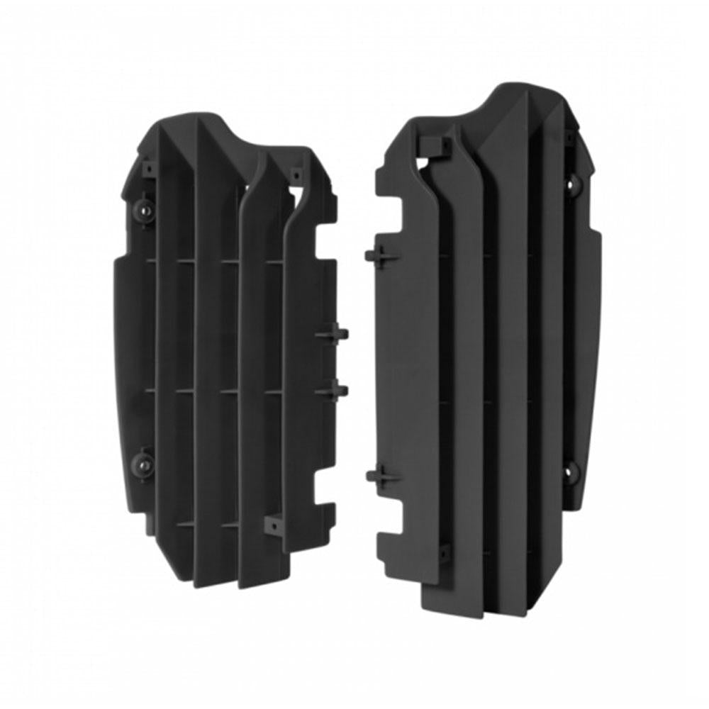 POLISPORT RADIATOR LOUVERS KAWASAKI KX250F 13-16 - BLACK