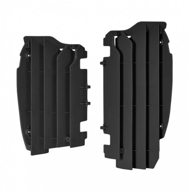 POLISPORT RADIATOR LOUVERS KAWASAKI KX450F 12-15 - BLACK Hover Image