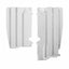 POLISPORT RADIATOR LOUVERS SUZUKI RM-Z450 08-17 - WHITE