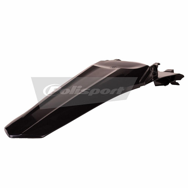 POLISPORT REAR FENDER HONDA CRF250R 14-17/CRF450R 13-16 - BLACK Hover Image