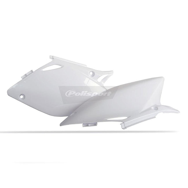 POLISPORT SIDE COVERS HONDA CRF450R 02-04 - WHITE Hover Image