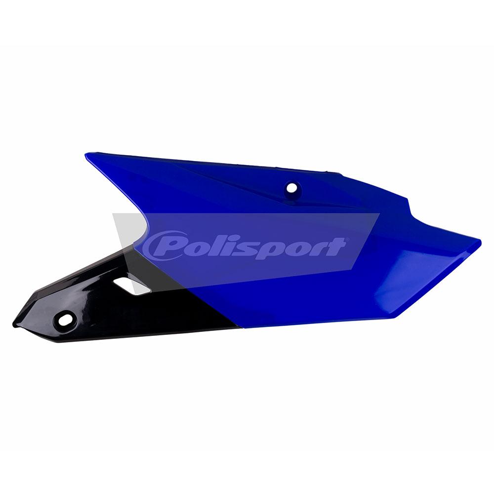 POLISPORT SIDE COVERS YZ250F 14-18/YZ450F 14-17 - BLUE/BLACK