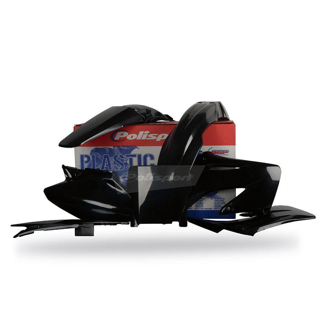 POLISPORT PLASTICS MX KIT HONDA CR125/250 04-07 - BLACK Hover Image